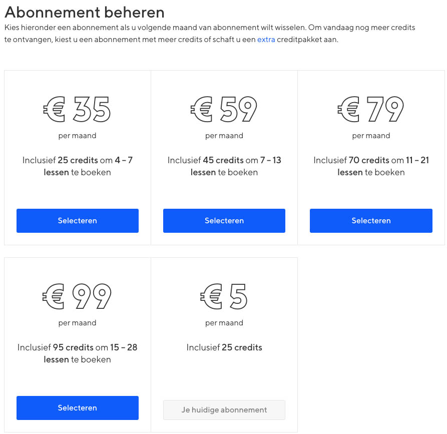 ClassPass ervaringen en het verschil met OneFit 2